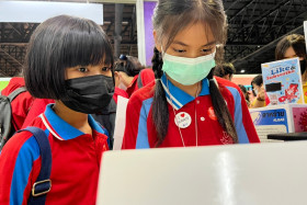 บรรยากาศในงานมหกรรมวิทยาศาสตร์และเทคโนโลยีแห่งชาติ ประจำปี 2 ... พารามิเตอร์รูปภาพ 64